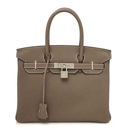 Hermes Togo Birkin 30 Etoupe 1 of 13