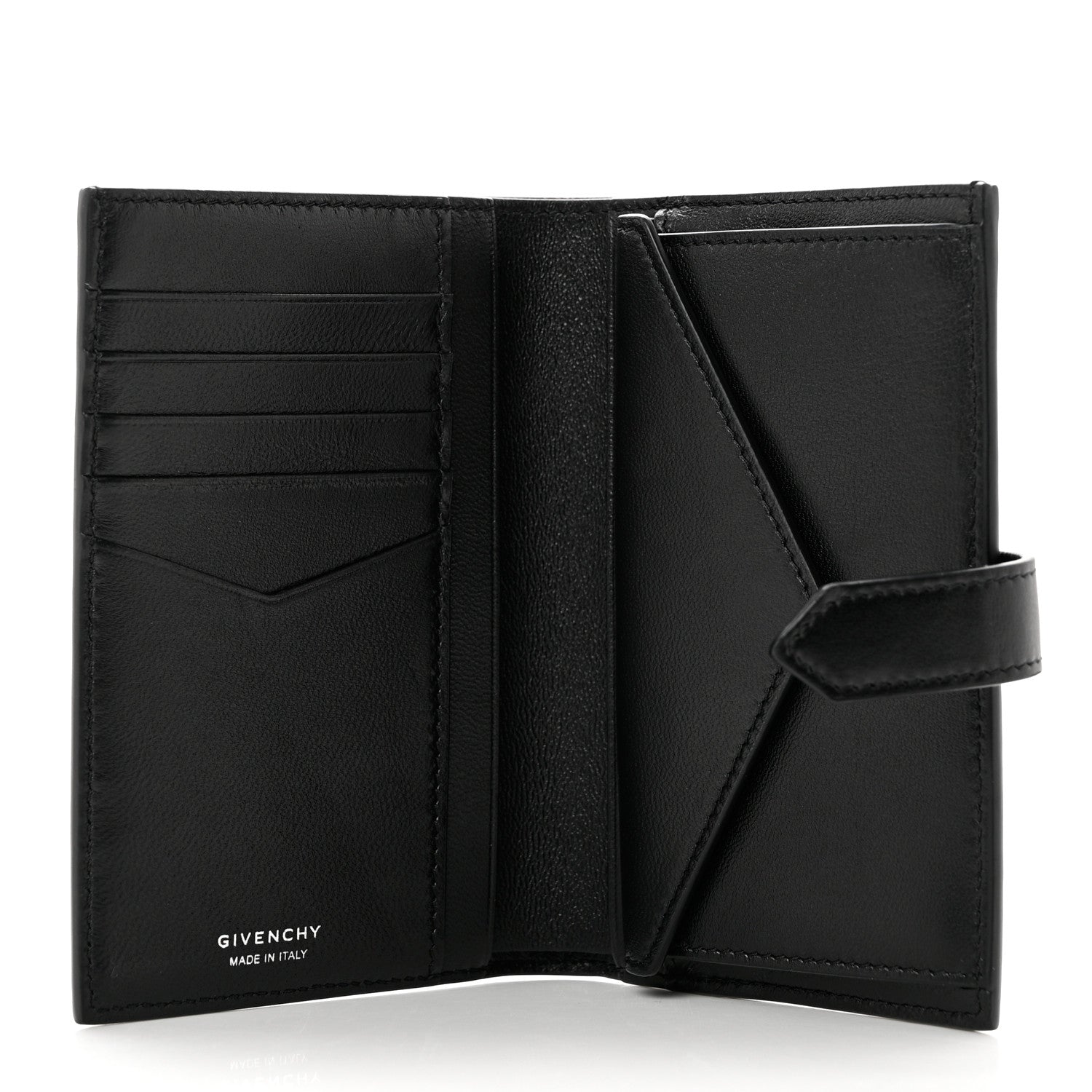 Givenchy Calfskin 4G Embossed G-Essentials Bifold Wallet Black 5 of 6