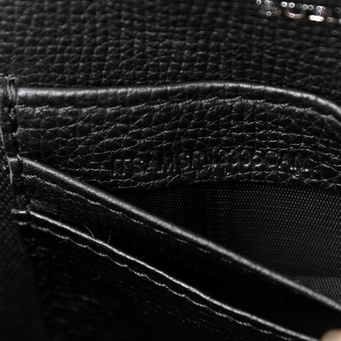 Derby Calfskin House Check Mini Macken Crossbody Bag Black