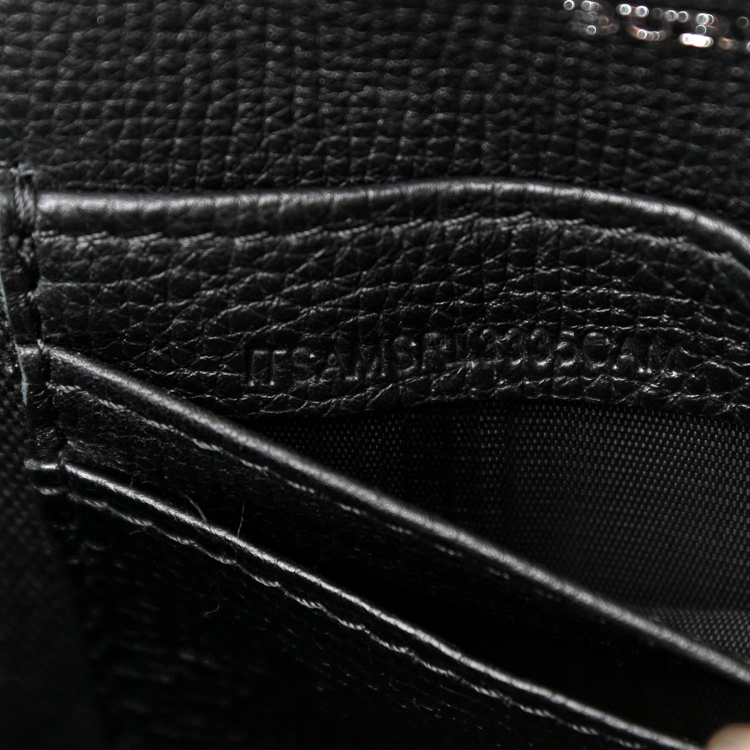 Burberry Derby Calfskin House Check Mini Macken Crossbody Bag Black 8 of 13
