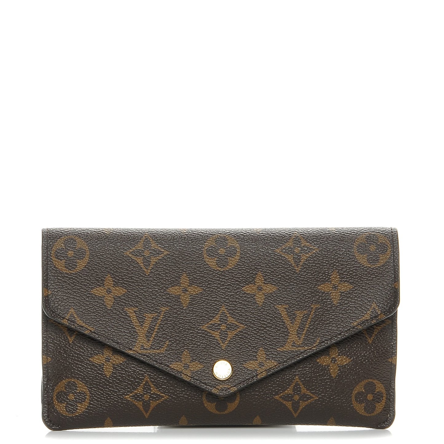 Monogram Jeanne Wallet Rose Ballerine
