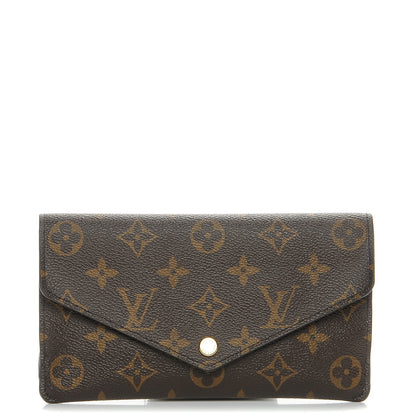 Louis Vuitton Monogram Jeanne Wallet Rose Ballerine 1 of 9