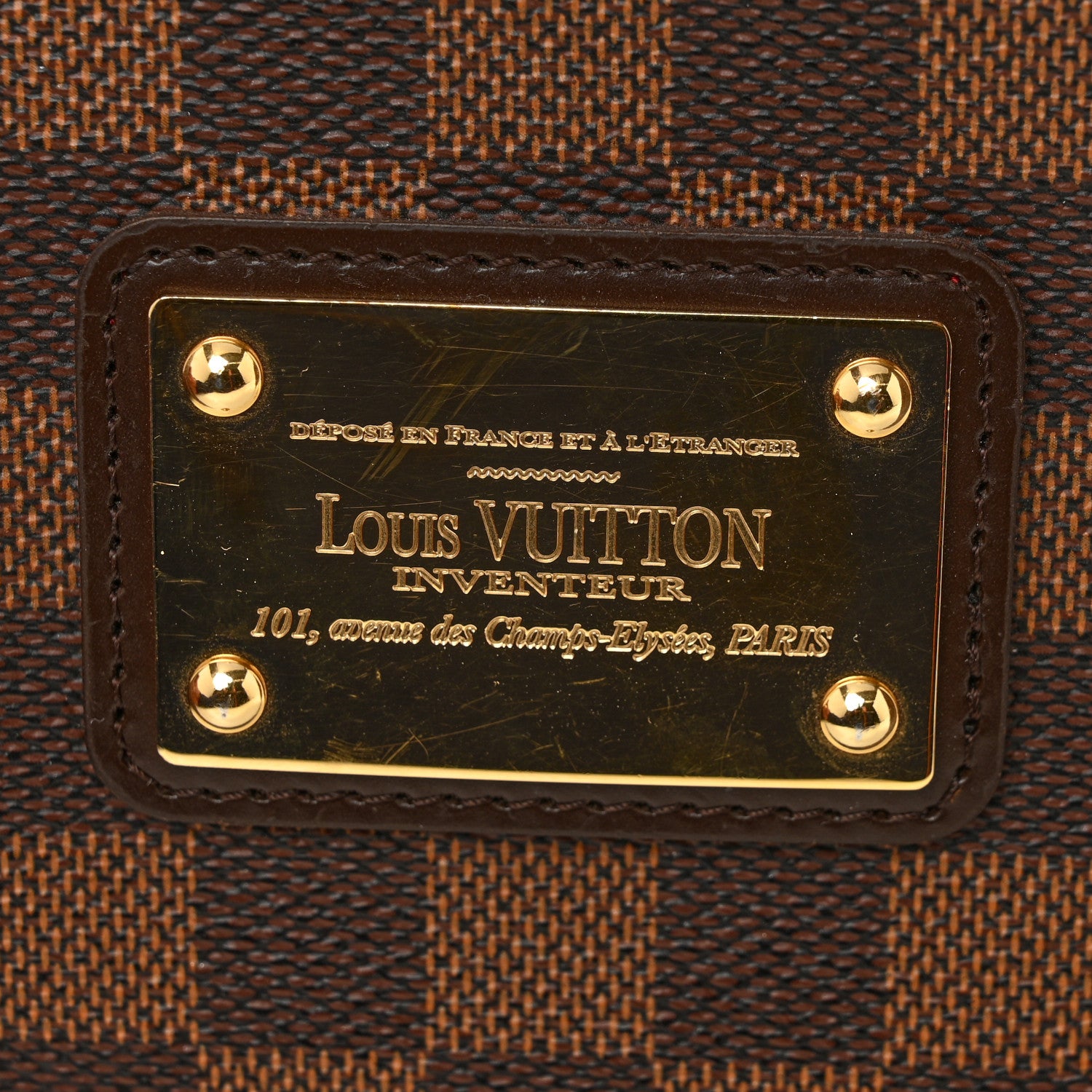 Louis Vuitton Damier Ebene Eva Clutch 11 of 13