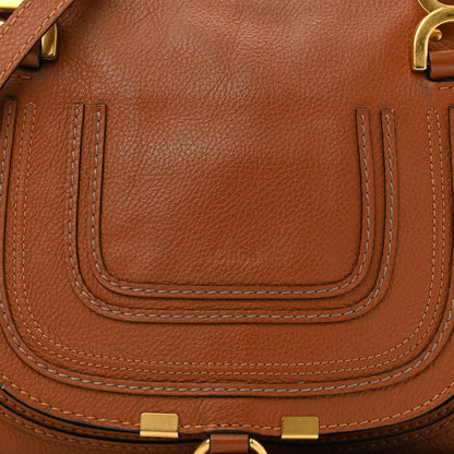 Chloe Calfskin Small Marcie Satchel Tan 8 of 12