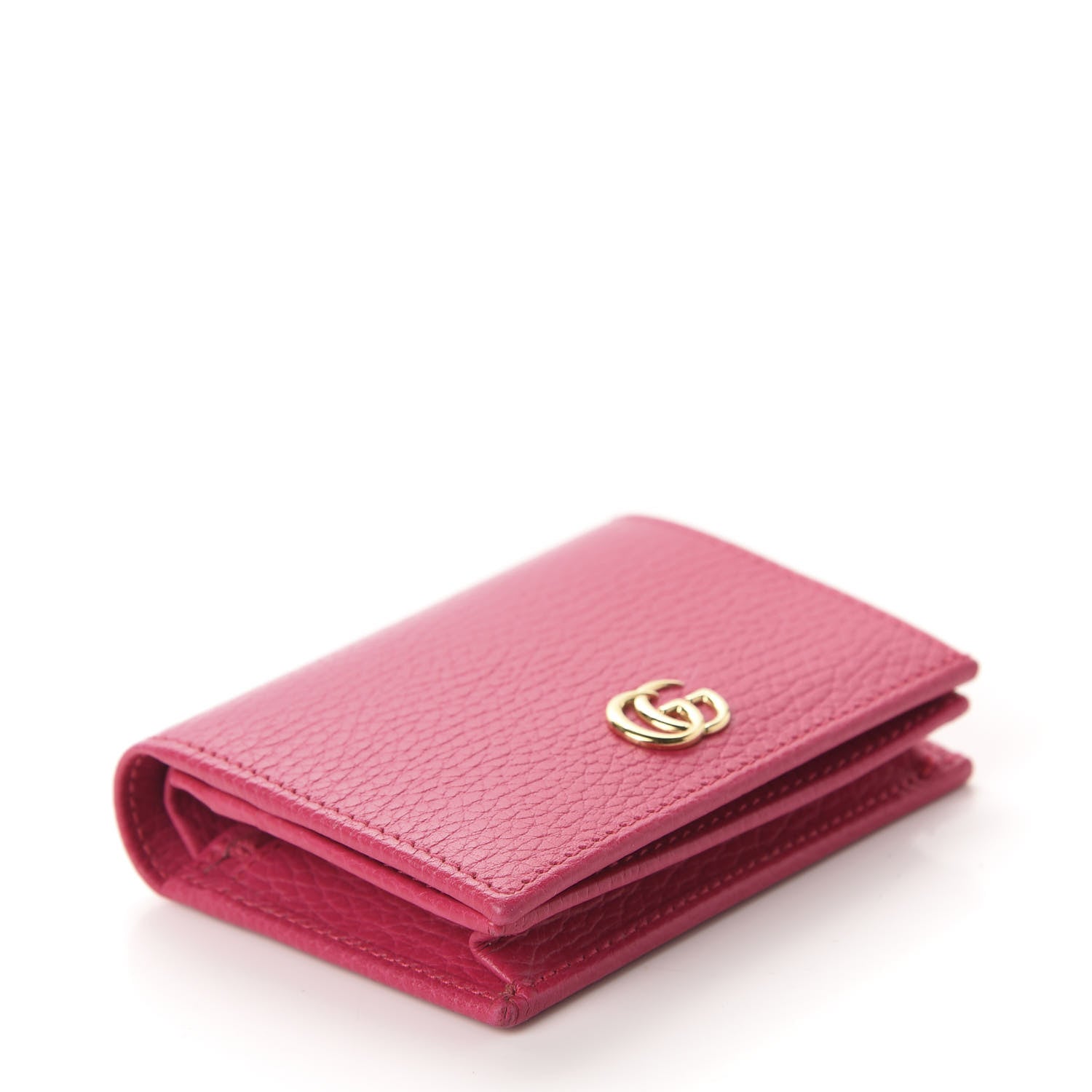 Gucci Dollar Calfskin GG Marmont Card Case Box Pink 4 of 8