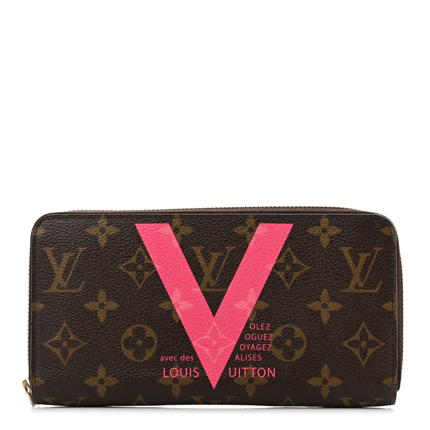Monogram V Zippy Wallet Grenade