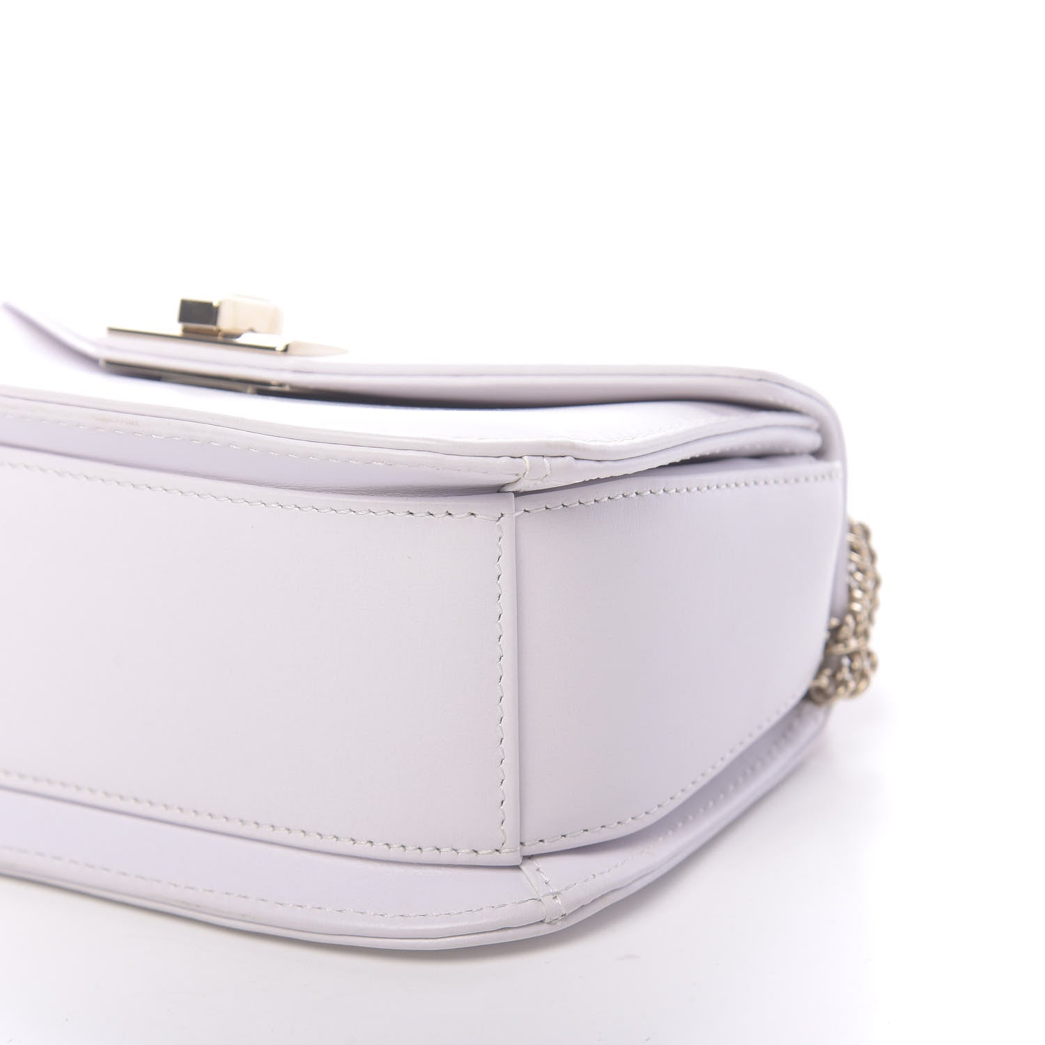 Valentino Garavani Calfskin VLTN Small Shoulder Bag White 11 of 14