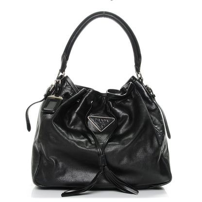 Prada Nappa Drawstring Tote Black 1 of 7