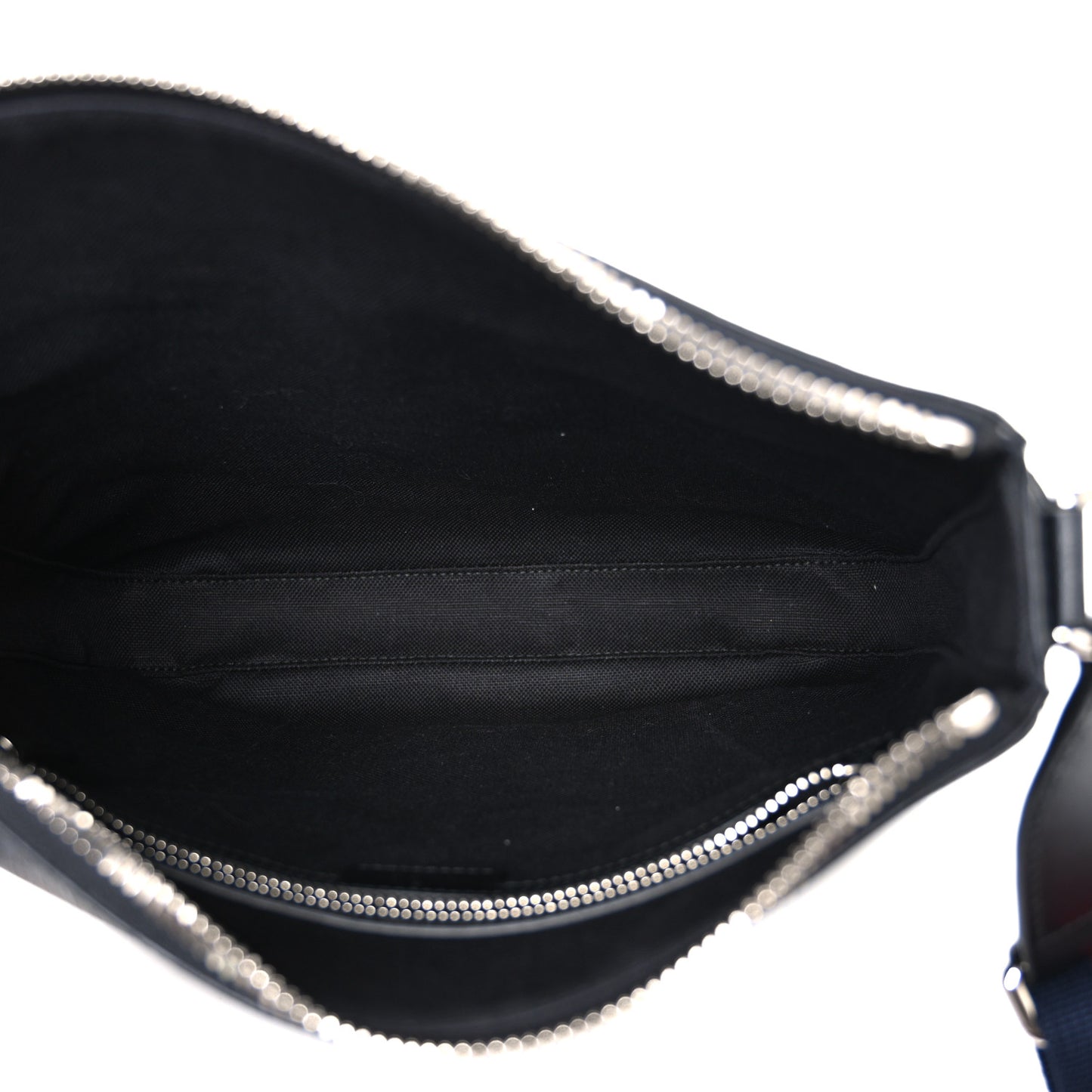 GG Supreme Monogram Messenger Bag Black Grey