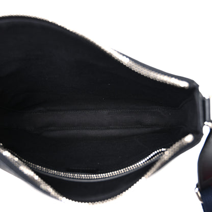 Gucci GG Supreme Monogram Messenger Bag Black Grey 5 of 10