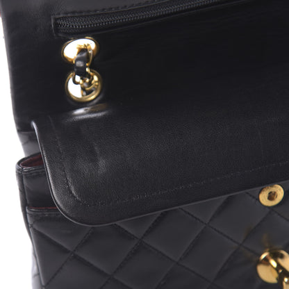 Chanel Lambskin Quilted Small Double Flap Black 11 of 12