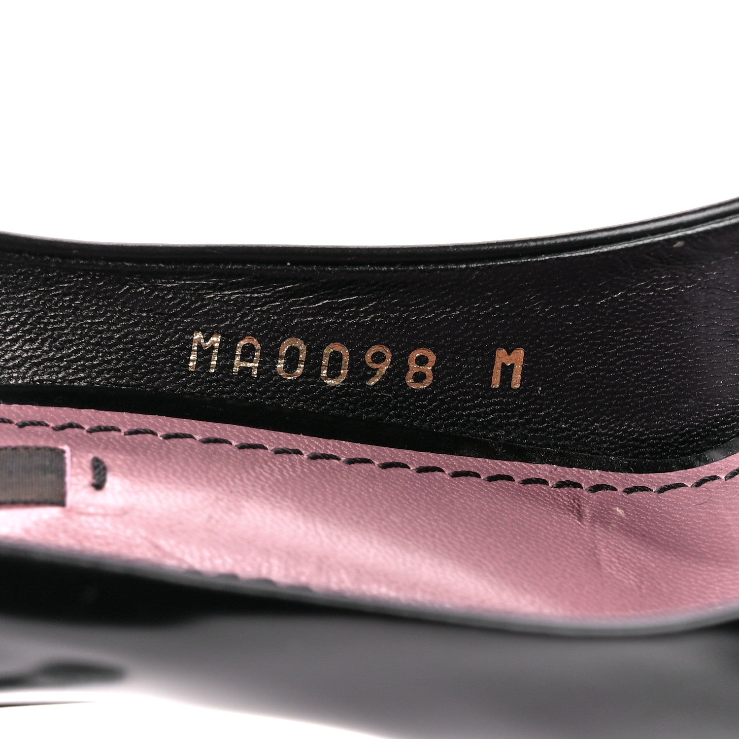 Louis Vuitton LOUIS VUITTON Smooth Calfskin Buckle Peep Toe Pumps 36 Black 9 of 9