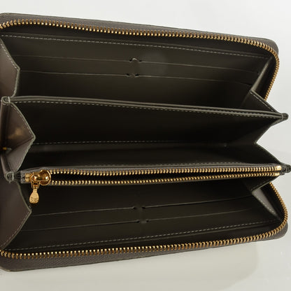 Louis Vuitton Vernis Zippy Wallet Gris Art Deco 5 of 10