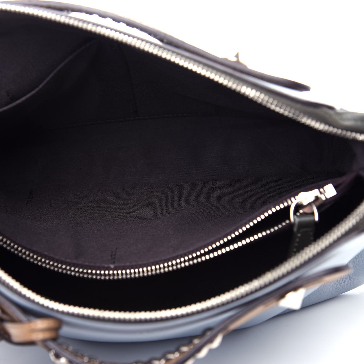 Vitello Dolce Chain Medium By The Way Boston Bag Azzurro Polvere Sand