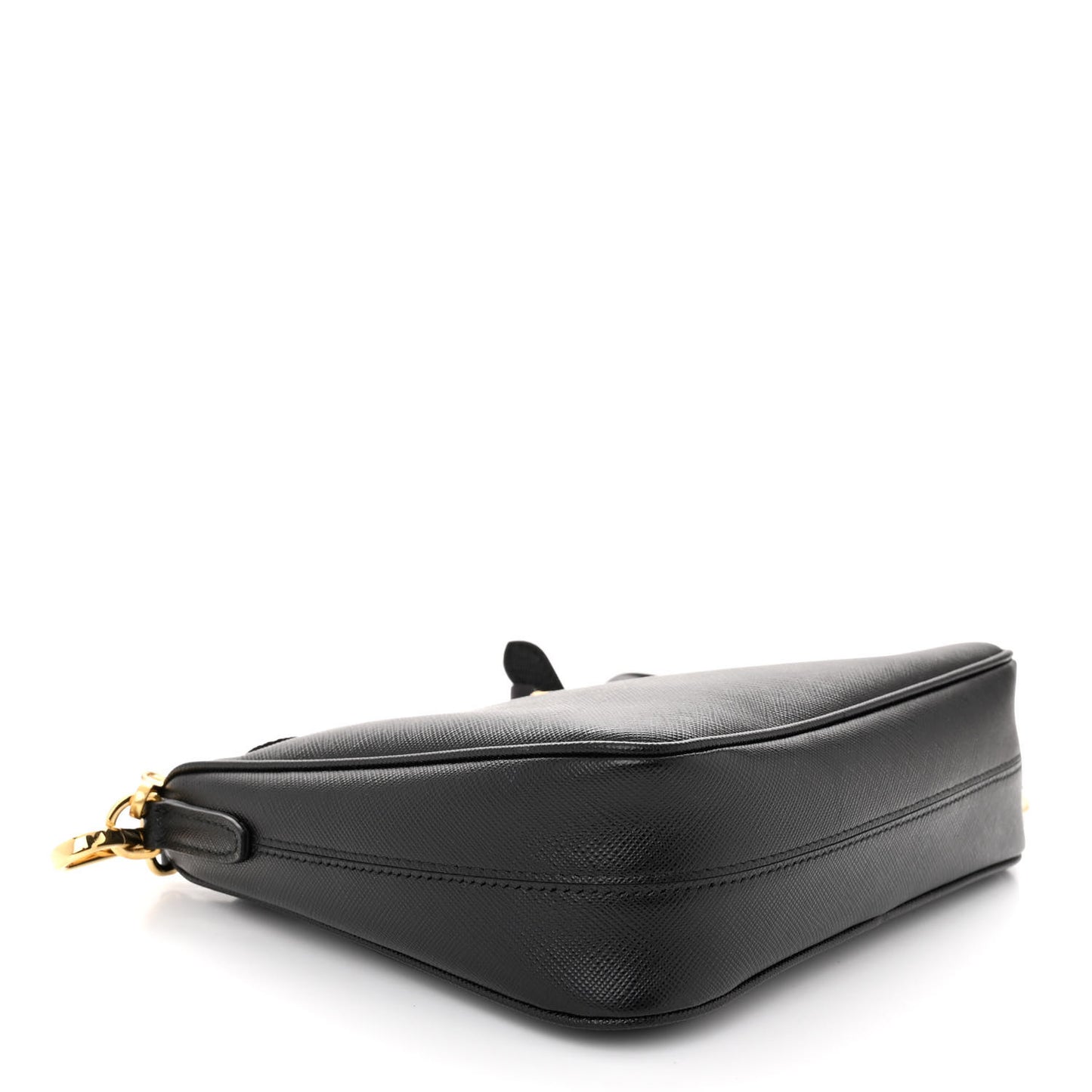 Saffiano Lux Re-Edition 2005 Shoulder Bag Black