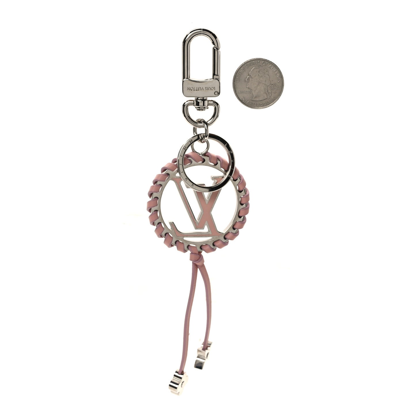 Very Bag Charm Key Holder Pink Whisper