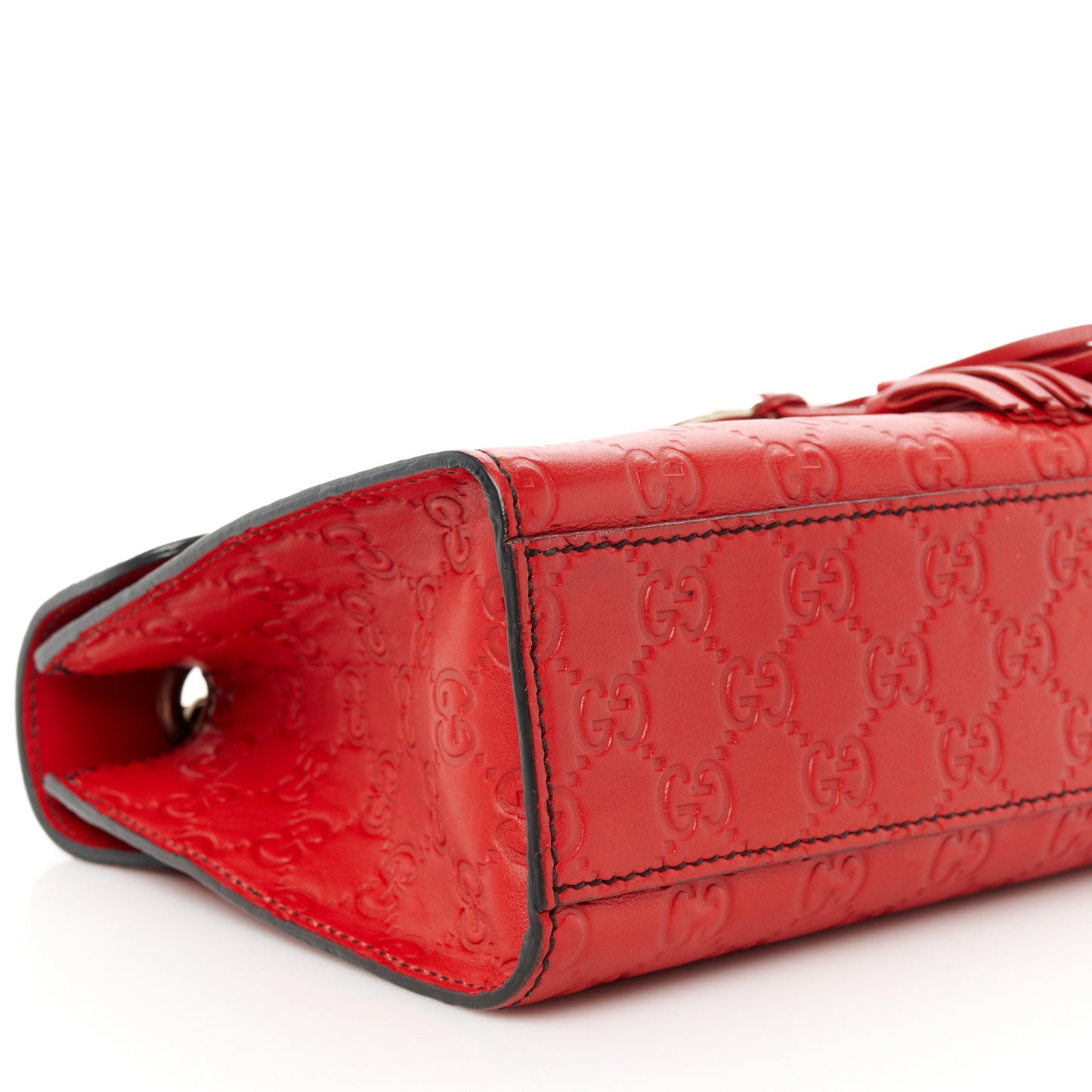 Guccissima Medium Emily Chain Shoulder Bag Red