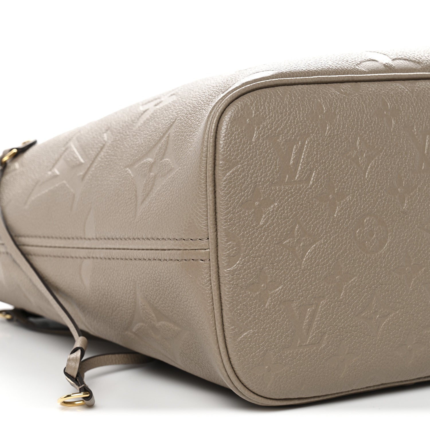 Louis Vuitton Empreinte Monogram Giant Neverfull MM Tourterelle 9 of 10