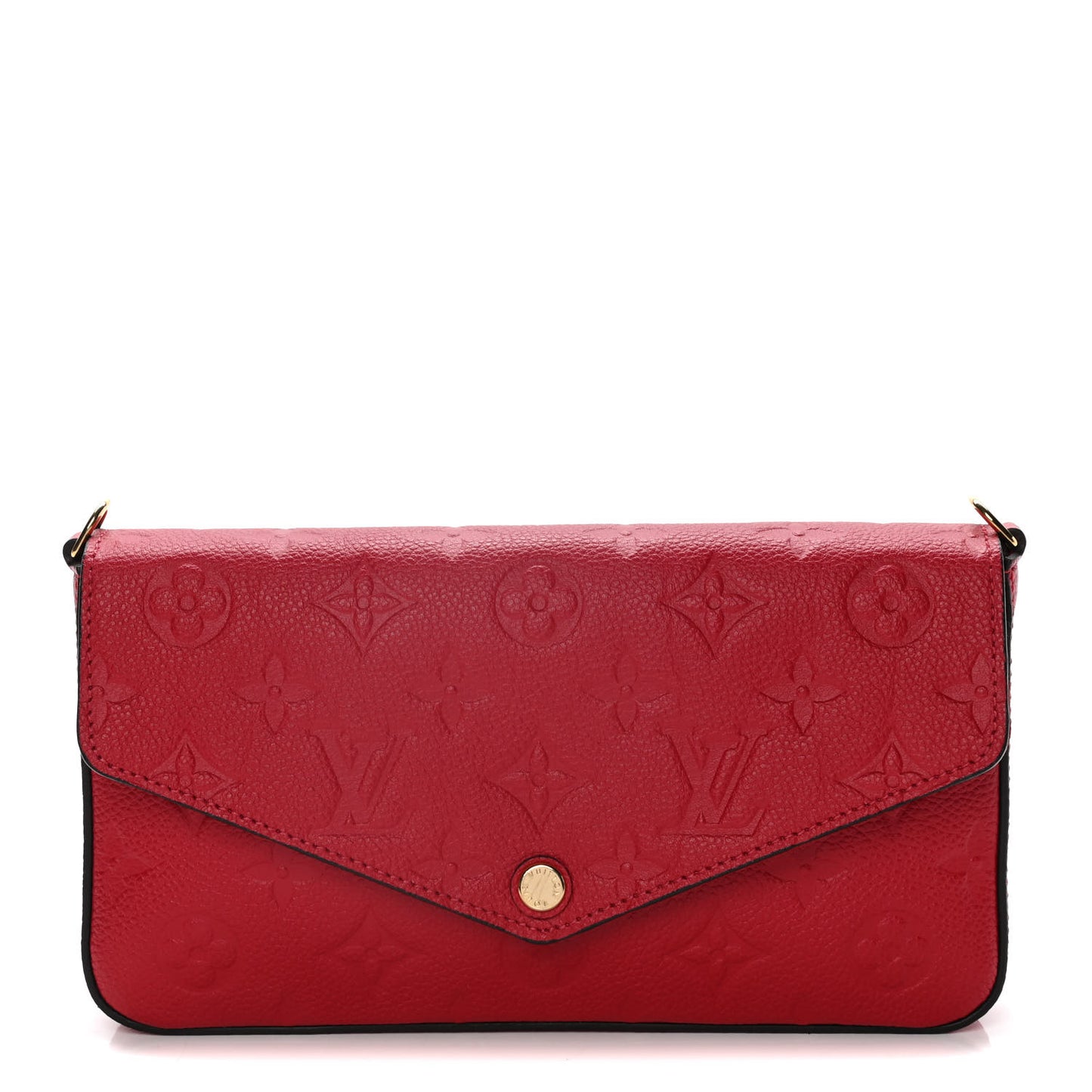 Empreinte Pochette Felicie Chain Wallet Cherry