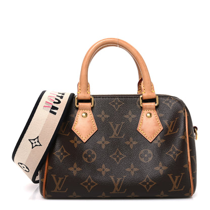 Louis Vuitton Monogram Speedy Bandouliere 20 Black 1 of 9