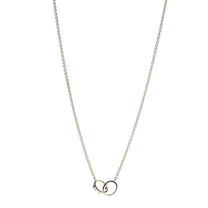 Cartier 18K Yellow Gold Interlocking LOVE Necklace 1 of 6