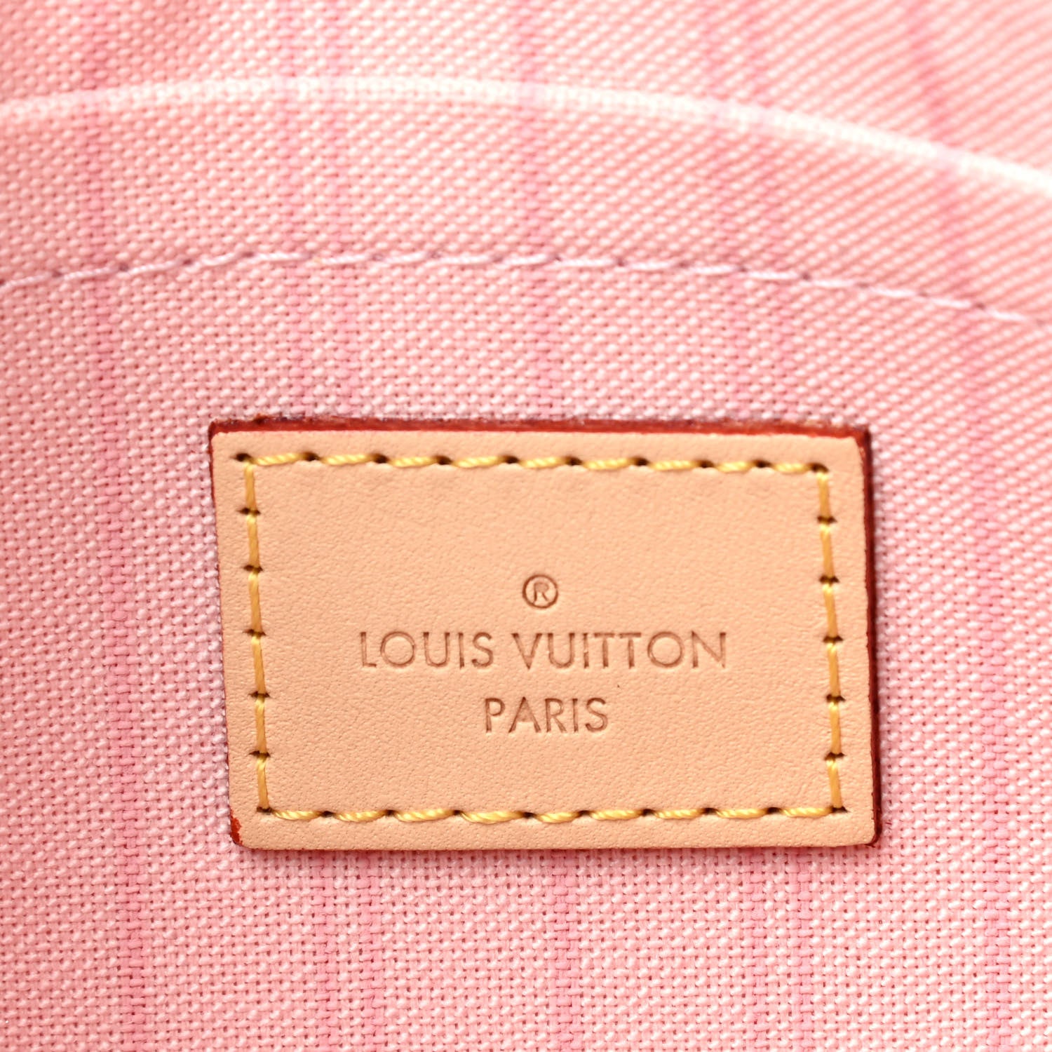 Louis Vuitton Damier Azur Neverfull MM GM Pochette Rose Ballerine 6 of 7
