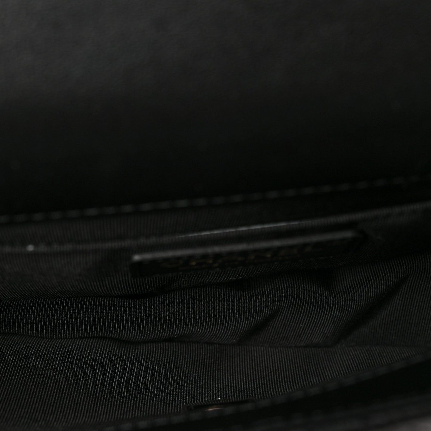 Lambskin Quilted Small My Precious Flap Black