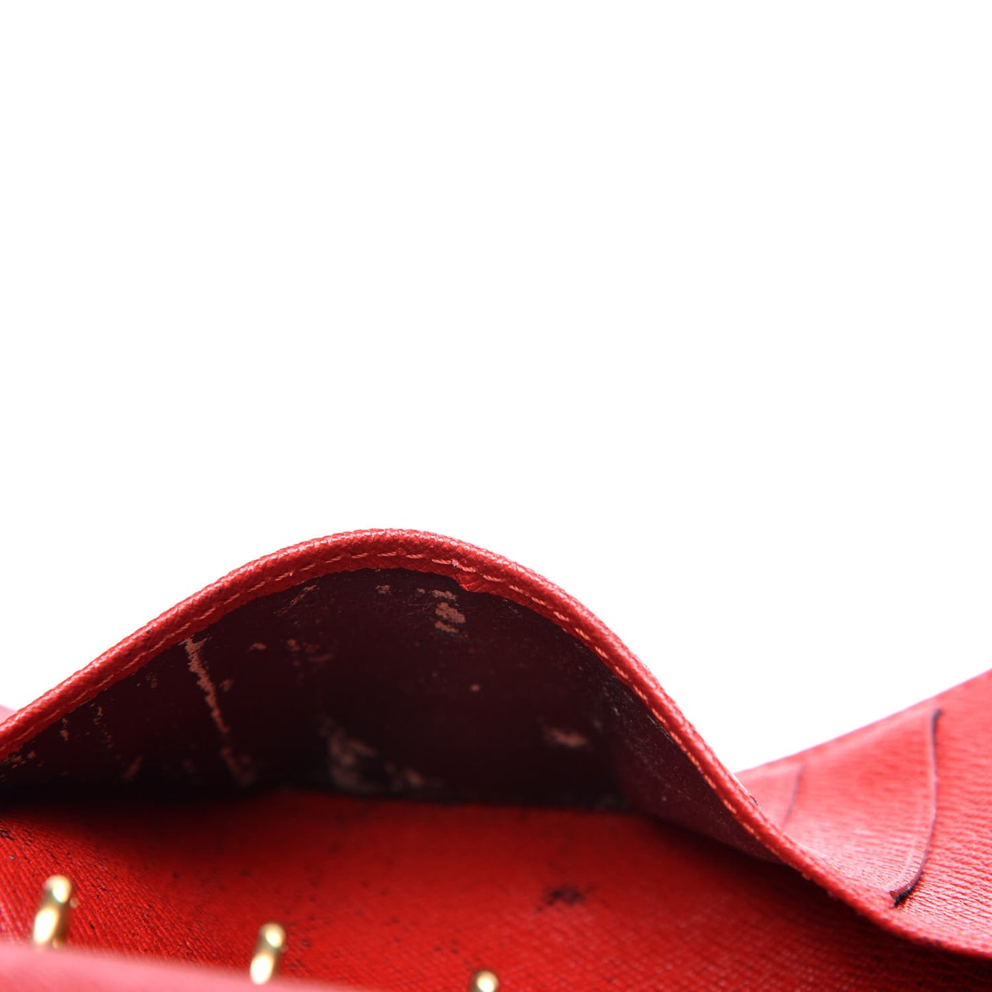 Epi Small Ring Agenda Cover Castillan Red