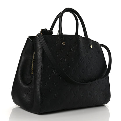 Louis Vuitton Empreinte Montaigne GM Black 3 of 11
