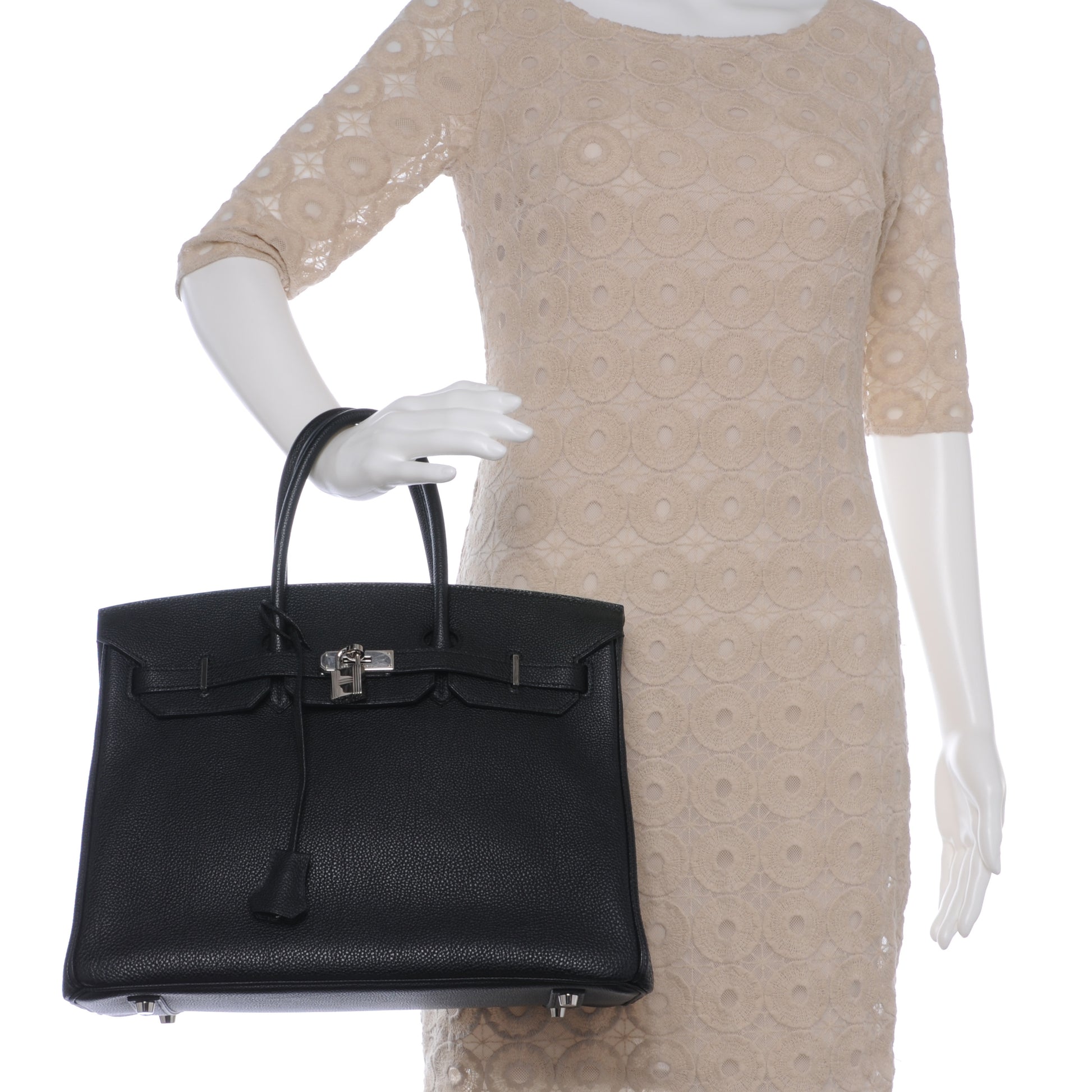 Hermes Togo Birkin 35 Black 2 of 9