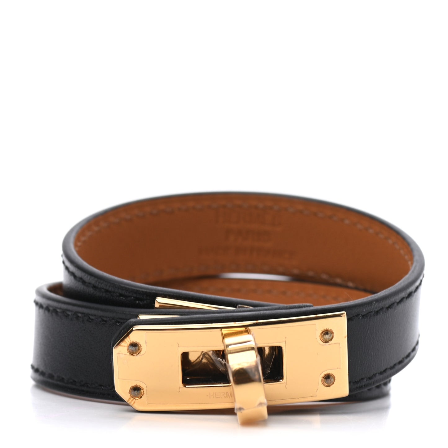 Box Kelly Double Tour Bracelet T1 Black