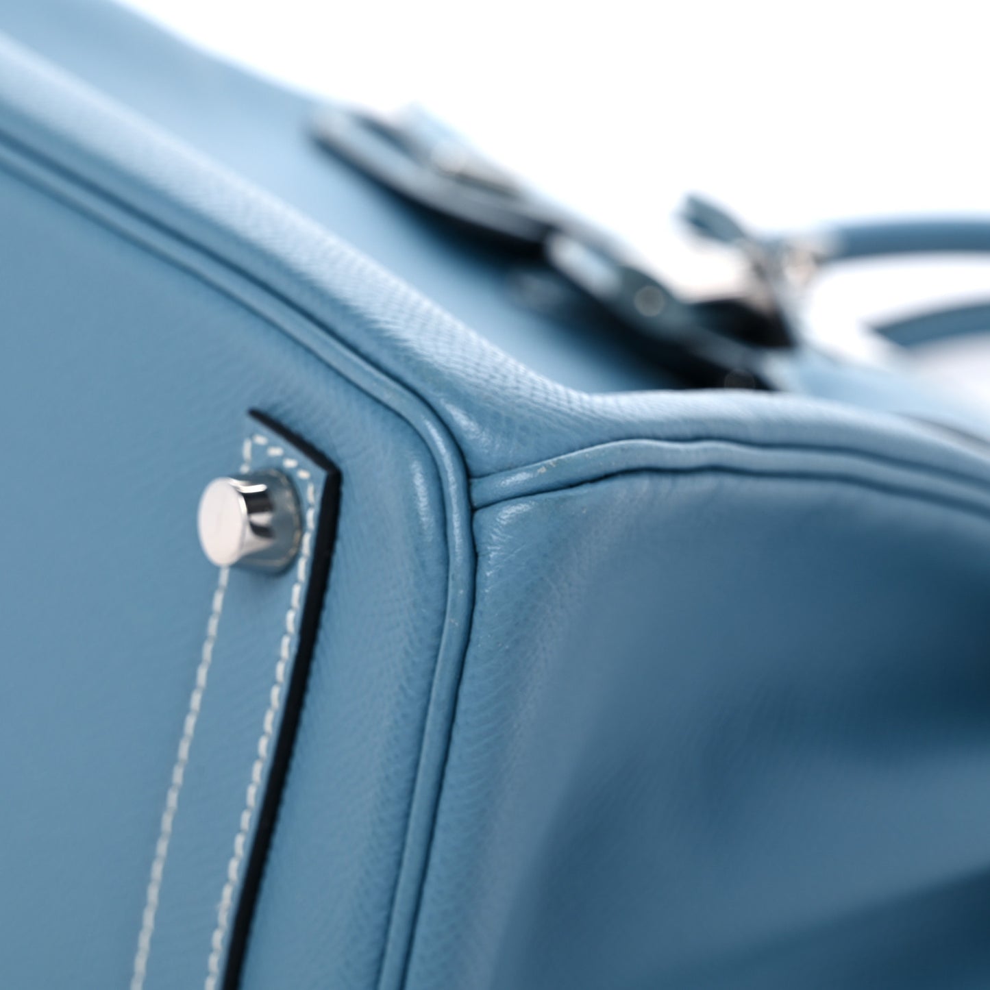 Epsom HAC Birkin 28 Blue Jean
