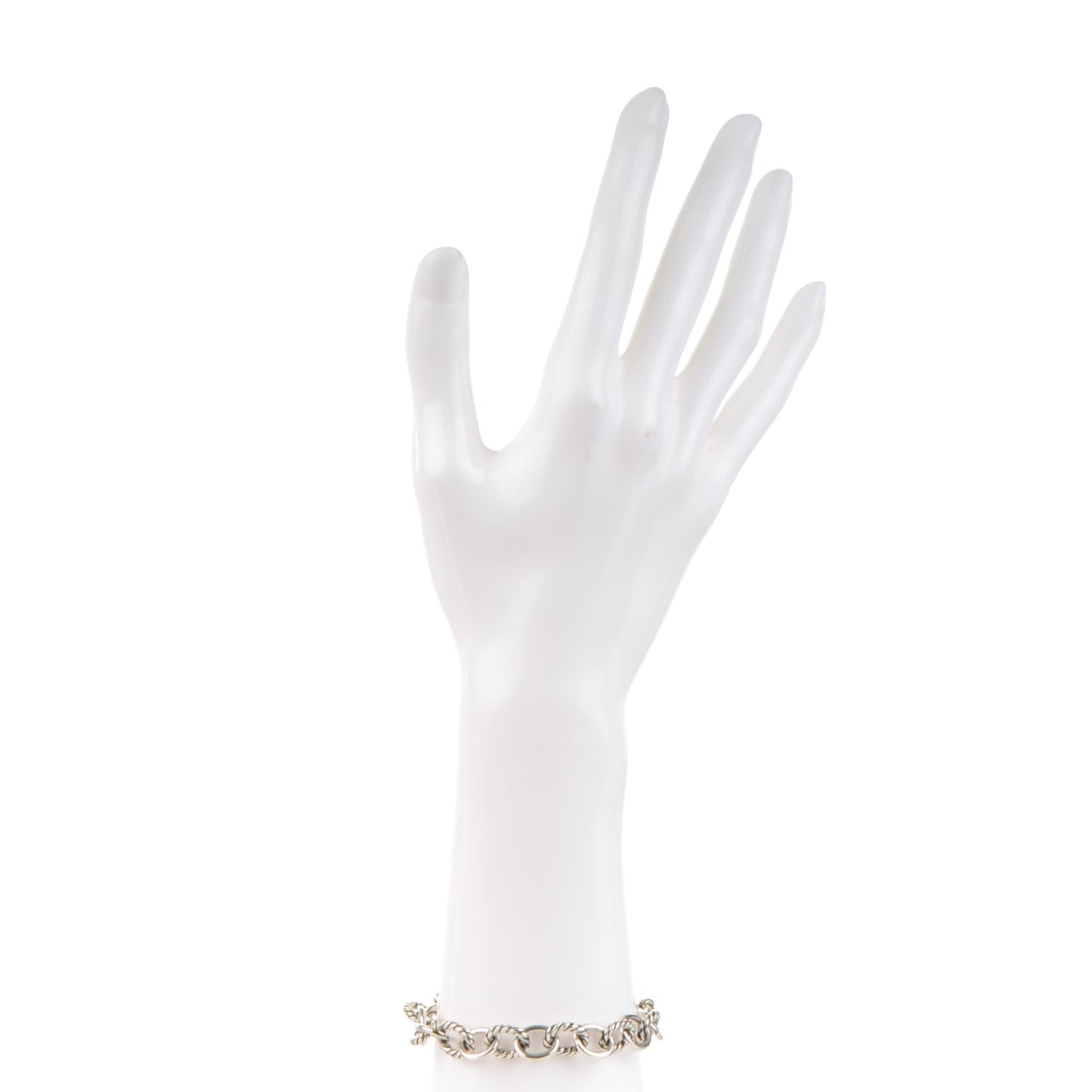 Sterling Silver 10mm Medium Oval Link Bracelet