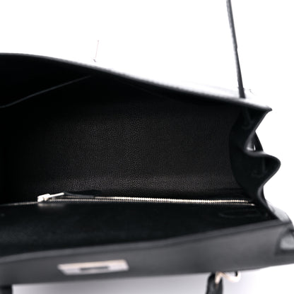 Hermes Epsom Kelly Sellier 28 Black 5 of 10