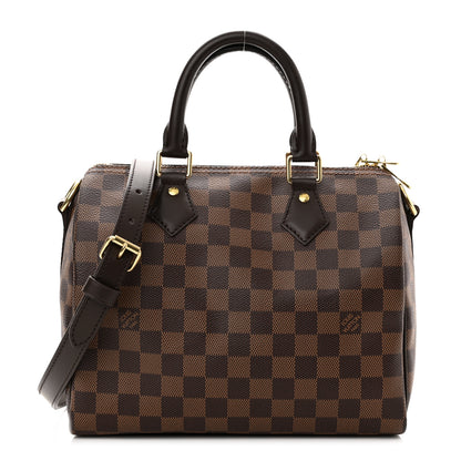 Louis Vuitton Damier Ebene Speedy Bandouliere 25 1 of 9
