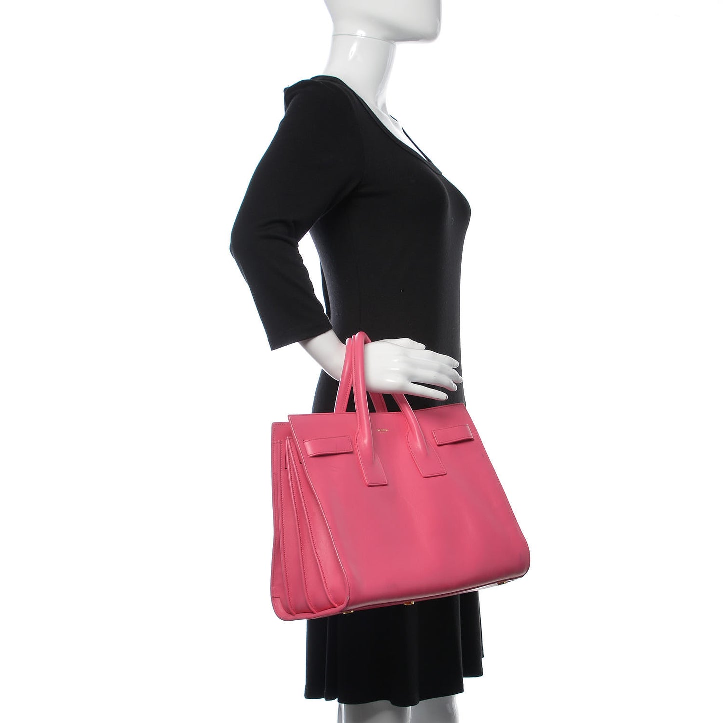 Calfskin Small Sac De Jour Bubblegum