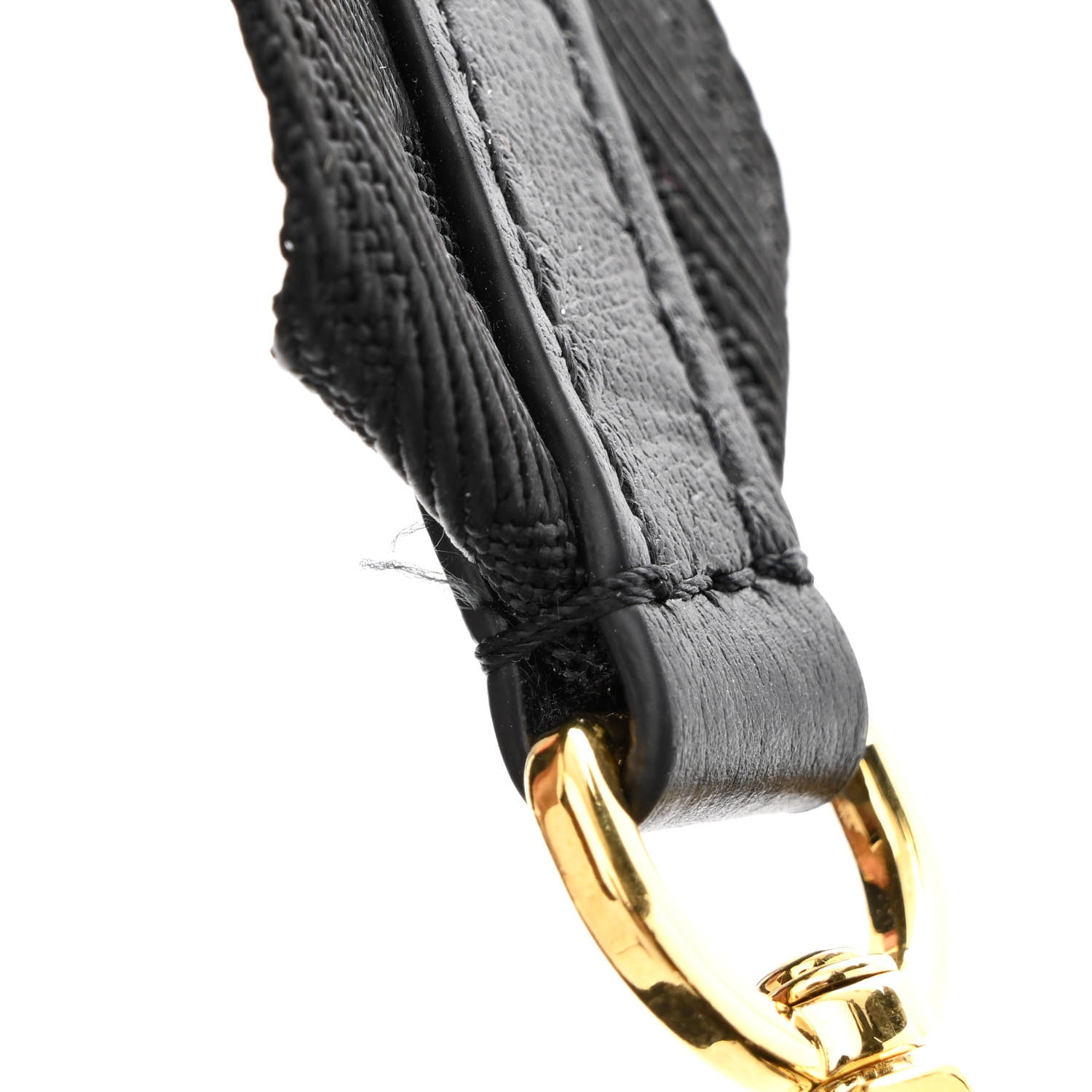 Louis Vuitton Calfskin Bubblegram Wallet On Strap Black 11 of 12