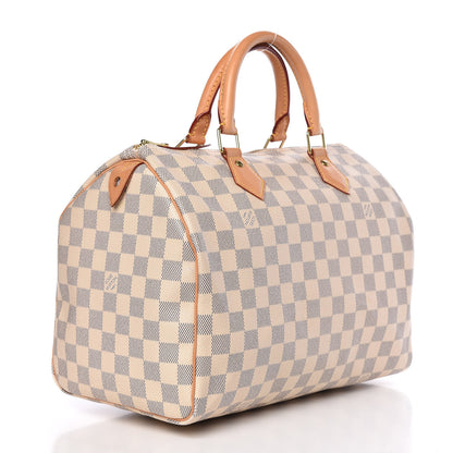 Louis Vuitton Damier Azur Speedy 30 3 of 13