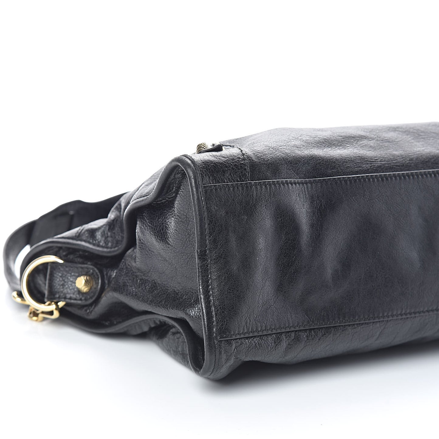 Agneau Giant 12 Gold Hardware City Black