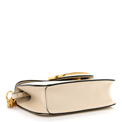 Valentino Garavani Calfskin Vlogo Small Loco Shoulder Bag Light Ivory 4 of 10