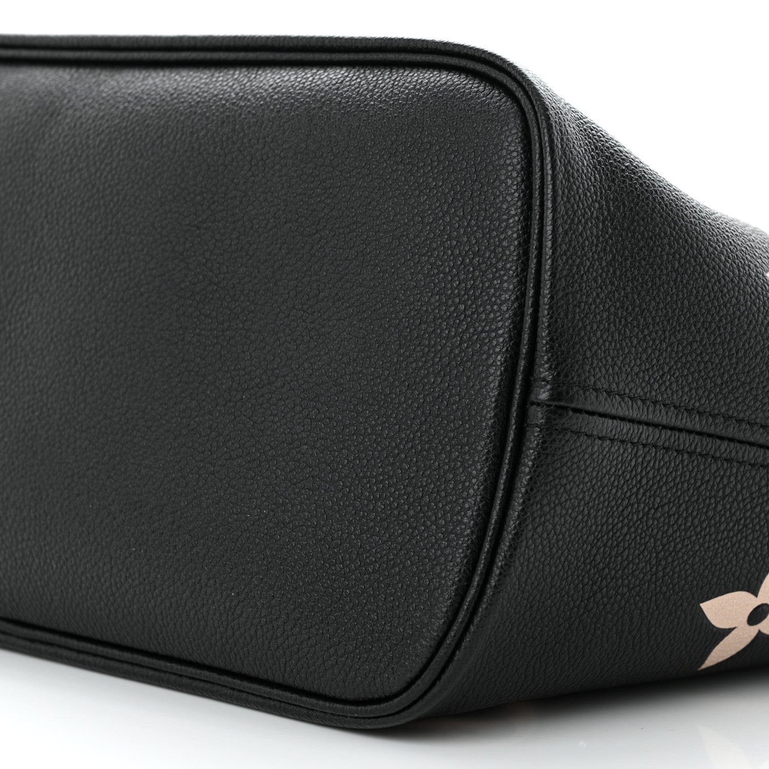 Louis Vuitton Empreinte Monogram Giant Neverfull MM Black Beige 9 of 9