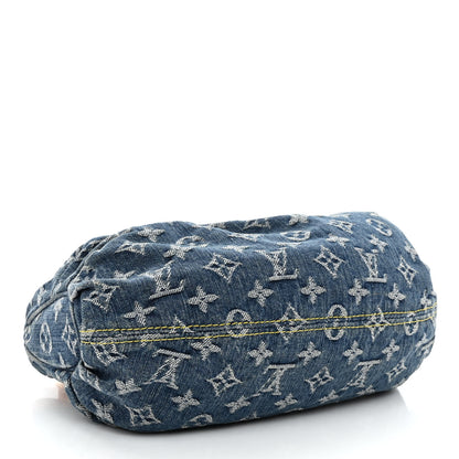 Louis Vuitton Monogram Denim Pleaty Blue 4 of 12