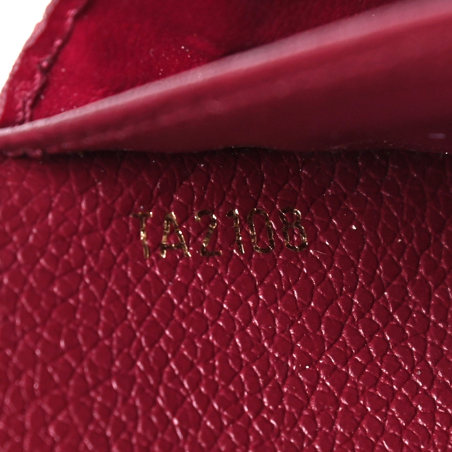 Damier Ebene Clapton Wallet Raisin