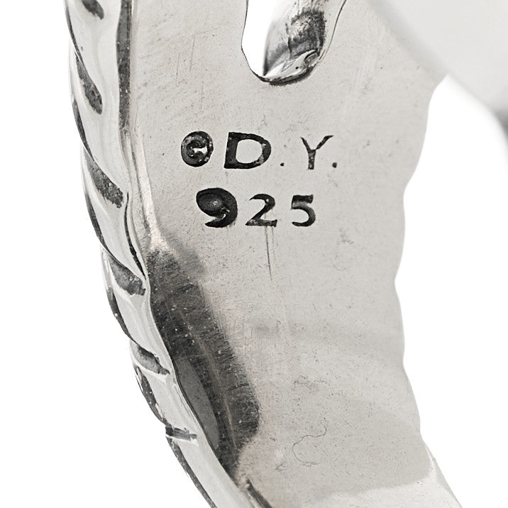 Sterling Silver Hematine 17mm Albion Ring 50 5.25