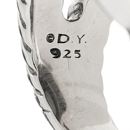 David Yurman Sterling Silver Hematine 17mm Albion Ring 50 5.25 5 of 5