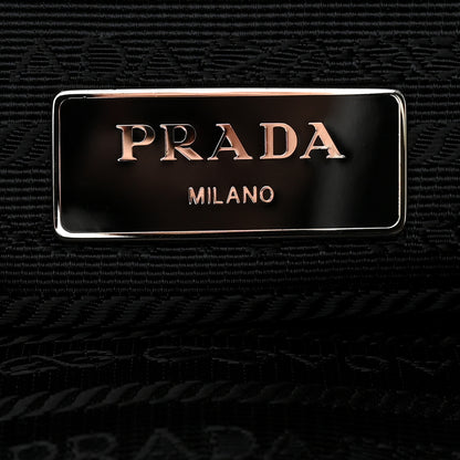 Prada Nylon Tessuto Saffiano Robot Tote Bag Black 6 of 11