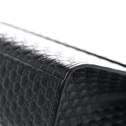 Gucci Microguccissima Medium Emily Chain Shoulder Bag Black 11 of 16