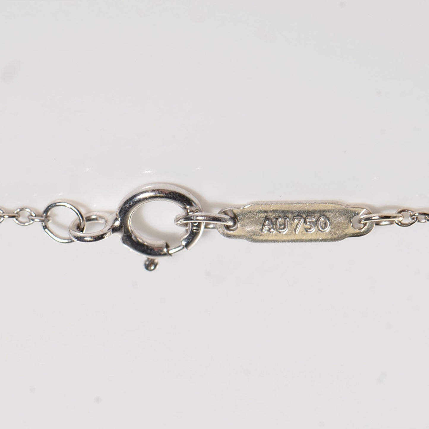 18K White Gold Diamond Atlas Pierced Pendant