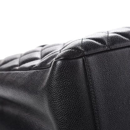 Chanel Caviar Quilted Grand Shopping Tote GST Black 9 of 13