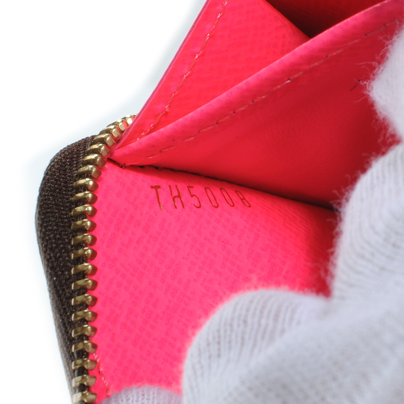 Louis Vuitton Monogram Graffiti Zippy Coin Purse Fuchsia 6 of 6